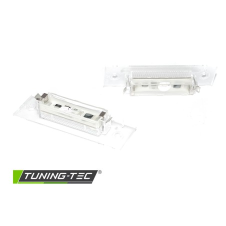 Feux LED de plaque d'immatriculation compatibles avec PORSCHE 911 / BOXSTER Feux LED de plaque d'immatriculation compatibles avec PORSCHE 911 / BOXSTER