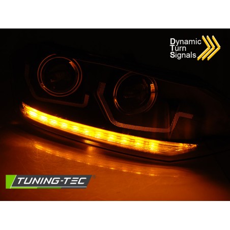 VW POLO VI 2G 17-21 LED séquentiel noir