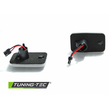 Clignotant latéral LED blanc séquentiel compatible VW Golf I, Golf II, Corrado, Jetta Clignotant latéral LED blanc séquentiel compatible VW Golf I, Golf II, Corrado, Jetta