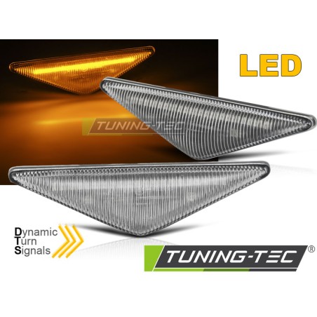 Clignotant latéral LED blanc séquentiel compatible avec Ford Focus MK1, Mondeo MK3 Clignotant latéral LED blanc séquentiel compatible avec Ford Focus MK1, Mondeo MK3