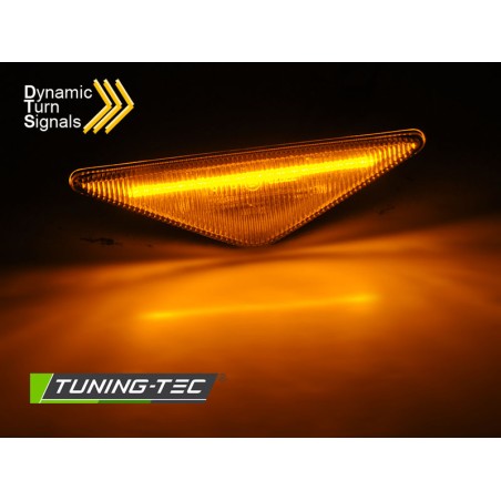 Clignotant latéral LED blanc séquentiel compatible avec Ford Focus MK1, Mondeo MK3 Clignotant latéral LED blanc séquentiel compatible avec Ford Focus MK1, Mondeo MK3