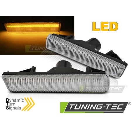 Clignotant latéral LED blanc séquentiel compatible BMW E38 94-01
