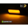 Clignotant latéral chromé LED séquentiel compatible BMW E34/E32/E36 Clignotant latéral chromé LED séquentiel compatible BMW E34/E32/E36