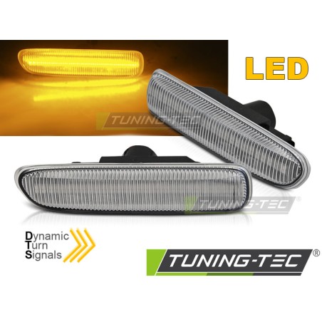 Clignotant latéral chromé LED séquentiel pour BMW E46 Clignotant latéral chromé LED séquentiel pour BMW E46