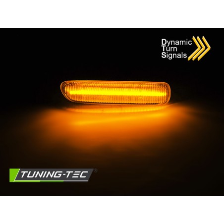 Clignotant latéral chromé LED séquentiel pour BMW E46 Clignotant latéral chromé LED séquentiel pour BMW E46