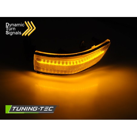 Clignotant latéral séquentiel à LED fumé pour rétroviseur compatible Forester / Outback / Legacy