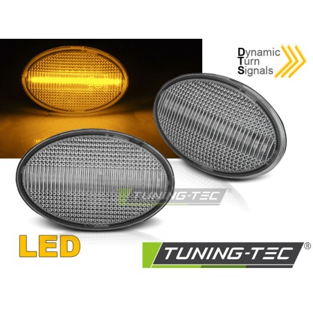 Clignotant latéral LED blanc séquentiel pour OPEL ASTRA F / CORSA / TIGRA Clignotant latéral LED blanc séquentiel pour OPEL ASTRA F / CORSA / TIGRA