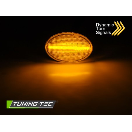 Clignotant latéral LED blanc séquentiel pour OPEL ASTRA F / CORSA / TIGRA Clignotant latéral LED blanc séquentiel pour OPEL ASTRA F / CORSA / TIGRA