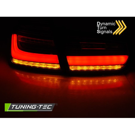Feux arrière séquentiels LED BAR noirs compatibles BMW F30 11-18 Feux arrière séquentiels LED BAR noirs compatibles BMW F30 11-18