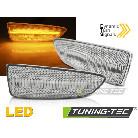 Clignotant latéral LED blanc séquentiel compatible avec Opel Astra J / Astra K / Zafira C / Insignia B Clignotant latéral LED blanc séquentiel compatible avec Opel Astra J / Astra K / Zafira C / Insignia B