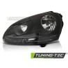 Phares noirs côté gauche TYC pour VW Golf 5 10.03-09 Phares noirs côté gauche TYC pour VW Golf 5 10.03-09
