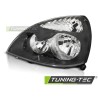 Phares noirs côté gauche TYC pour RENAULT CLIO II 06.01-09.05 Phares noirs côté gauche TYC pour RENAULT CLIO II 06.01-09.05
