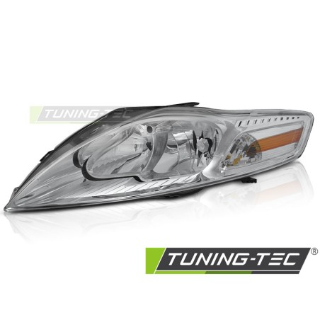 Phares chromés côté gauche TYC pour FORD MONDEO 07.07-11.10 Phares chromés côté gauche TYC pour FORD MONDEO 07.07-11.10