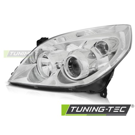 Phares chromés côté gauche TYC pour OPEL VECTRA C 09.05-08 Phares chromés côté gauche TYC pour OPEL VECTRA C 09.05-08