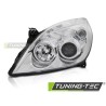 Phares chromés côté gauche TYC pour OPEL VECTRA C 09.05-08 Phares chromés côté gauche TYC pour OPEL VECTRA C 09.05-08