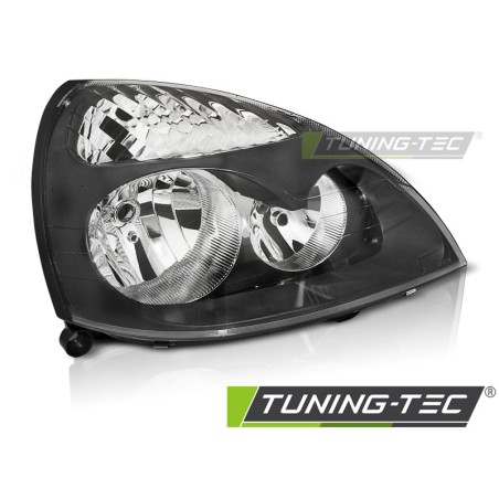 Phares noirs côté droit TYC pour RENAULT CLIO II 06.01-09.05 Phares noirs côté droit TYC pour RENAULT CLIO II 06.01-09.05