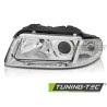 Phare chromé côté gauche TYC pour AUDI A4 B5 99-00 Phare chromé côté gauche TYC pour AUDI A4 B5 99-00