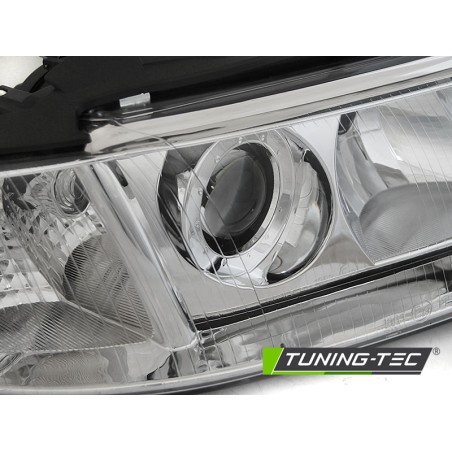 Phare chromé côté gauche TYC pour AUDI A4 B5 99-00 Phare chromé côté gauche TYC pour AUDI A4 B5 99-00