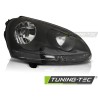 Phares noirs côté droit TYC pour VW Golf 5 10.03-09 Phares noirs côté droit TYC pour VW Golf 5 10.03-09