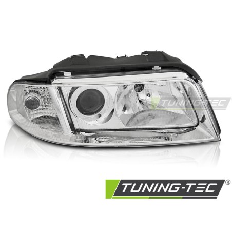 Phare chromé côté droit TYC pour AUDI A4 B5 99-00 Phare chromé côté droit TYC pour AUDI A4 B5 99-00