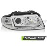Phare chromé côté droit TYC pour AUDI A4 B5 99-00 Phare chromé côté droit TYC pour AUDI A4 B5 99-00