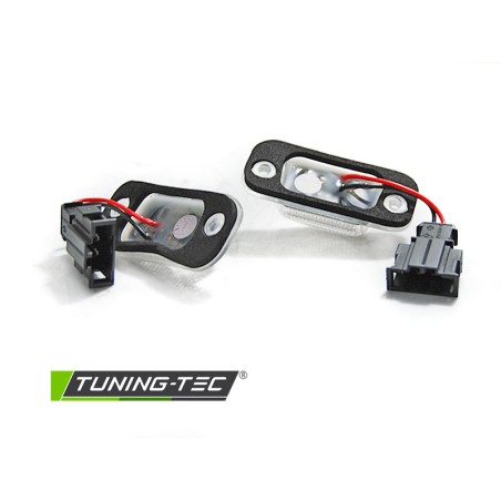 Lumières LED de plaque d'immatriculation compatibles avec VW GOLF III / POLO III / SEAT CORDOBA LED Lumières LED de plaque d'immatriculation compatibles avec VW GOLF III / POLO III / SEAT CORDOBA LED