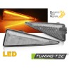 Clignotant latéral LED blanc séquentiel pour RENAULT MEGANE MK2/ SCENIC Clignotant latéral LED blanc séquentiel pour RENAULT MEGANE MK2/ SCENIC