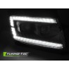 Phares TUBE LIGHT noir DRL séquentiel pour VW Crafter II 2017- Phares TUBE LIGHT noir DRL séquentiel pour VW Crafter II 2017-