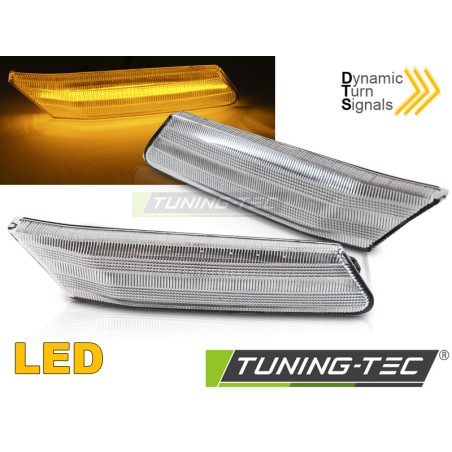 Clignotant latéral LED blanc séquentiel compatible Porsche 911 997 Carrera 04-09 / Boxster 987 05-08 Clignotant latéral LED blanc séquentiel compatible Porsche 911 997 Carrera 04-09 / Boxster 987 05-08