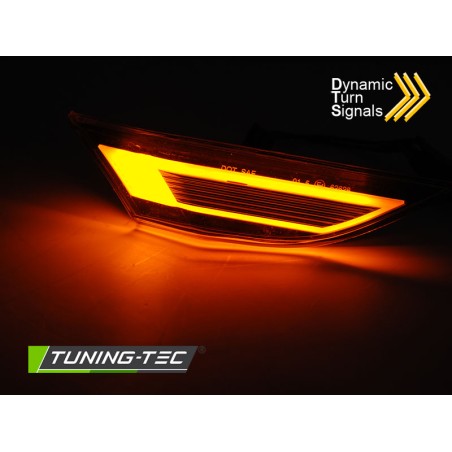 Clignotant latéral fumé LED séquentiel pour PORSCHE 911 (991) CARRERA 11-15 Clignotant latéral fumé LED séquentiel pour PORSCHE 911 (991) CARRERA 11-15
