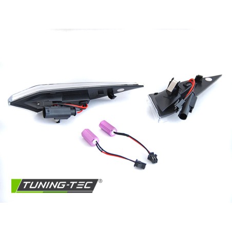 Clignotant latéral LED blanc séquentiel pour PORSCHE 911 (991) CARRERA 11-15 Clignotant latéral LED blanc séquentiel pour PORSCHE 911 (991) CARRERA 11-15