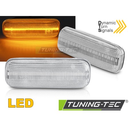 Clignotant latéral LED blanc séquentiel pour MERCEDES ML W163 98-05 Clignotant latéral LED blanc séquentiel pour MERCEDES ML W163 98-05