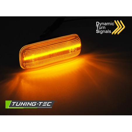 Clignotant latéral LED blanc séquentiel pour MERCEDES ML W163 98-05 Clignotant latéral LED blanc séquentiel pour MERCEDES ML W163 98-05