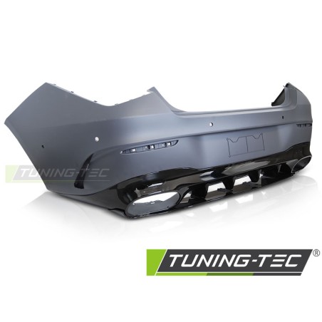 Pare-chocs arrière sport noir compatible MERCEDES CLA W118 19-23 Pare-chocs arrière sport noir compatible MERCEDES CLA W118 19-23