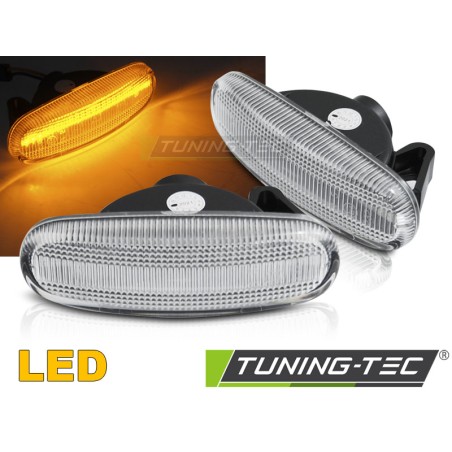 FIAT PUNTO / PANDA / STILO / IDEA / LINEA / MULTIPLA LED BLANC SÉQUENTIEL FIAT PUNTO / PANDA / STILO / IDEA / LINEA / MULTIPLA LED BLANC SÉQUENTIEL