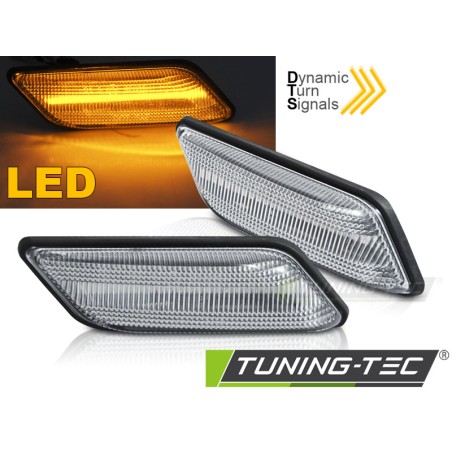 Clignotant latéral chromé LED séquentiel pour Z3 96-02 Clignotant latéral chromé LED séquentiel pour Z3 96-02
