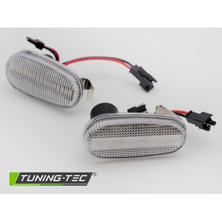 Clignotant latéral LED blanc séquentiel pour Alfa Romeo Mito 147 00-04 GT Clignotant latéral LED blanc séquentiel pour Alfa Romeo Mito 147 00-04 GT