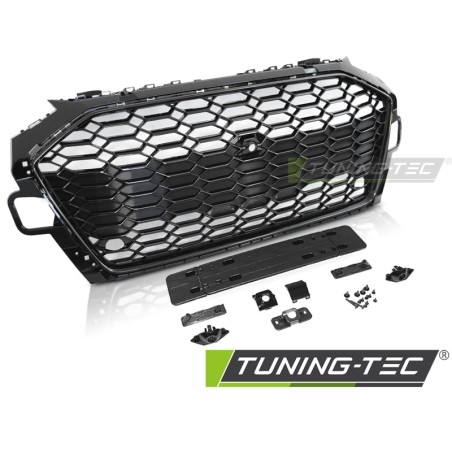 Grille sport noir brillant PDC pour AUDI A4 B9 20- Grille sport noir brillant PDC pour AUDI A4 B9 20-