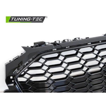 Grille sport noir brillant PDC pour AUDI A4 B9 20- Grille sport noir brillant PDC pour AUDI A4 B9 20-
