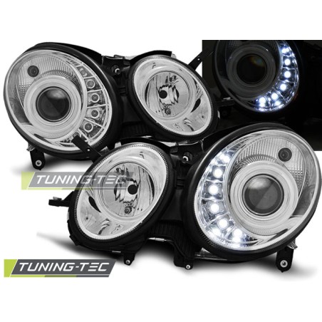 XENON DAYLIGHT CHROME compatible avec MERCEDES W211 E-KLASA 03.02-04.06 XENON DAYLIGHT CHROME compatible avec MERCEDES W211 E-KLASA 03.02-04.06