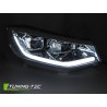 Phares TUBE LIGHT chrome DRL séquentiel pour VW CADDY 20- Phares TUBE LIGHT chrome DRL séquentiel pour VW CADDY 20-