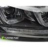 Phares séquentiels noirs avec ligne noire pour VW Golf 7 13-17 Phares séquentiels noirs avec ligne noire pour VW Golf 7 13-17