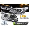 PHARES ANGEL EYES LED 3D CHROME compatible BMW E60 E61 03-07 PHARES ANGEL EYES LED 3D CHROME compatible BMW E60 E61 03-07