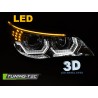 PHARES ANGEL EYES LED 3D CHROME compatible BMW E60 E61 03-07 PHARES ANGEL EYES LED 3D CHROME compatible BMW E60 E61 03-07