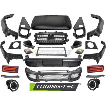 KIT CARROSSERIE SPORT 464 BRBS LOOK compatible MERCEDES G-KLASA 90-18 W463 KIT CARROSSERIE SPORT 464 BRBS LOOK compatible MERCEDES G-KLASA 90-18 W463