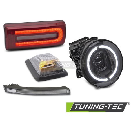 KIT CARROSSERIE SPORT 464 BRBS LOOK compatible MERCEDES G-KLASA 90-18 W463 KIT CARROSSERIE SPORT 464 BRBS LOOK compatible MERCEDES G-KLASA 90-18 W463