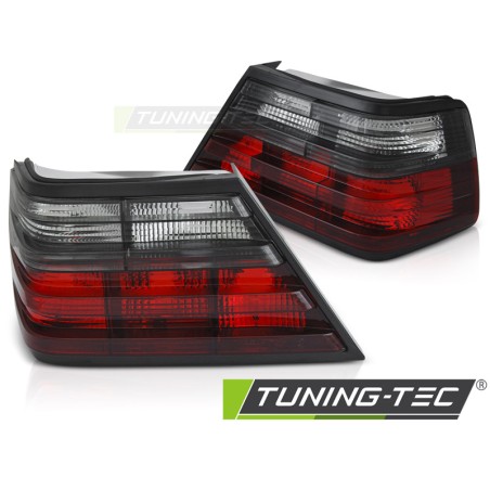 Feux arrière rouge fumé pour MERCEDES W124 Classe E 85-95 Feux arrière rouge fumé pour MERCEDES W124 Classe E 85-95