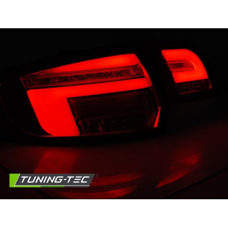 Feux arrière à LED rouge fumé séquentiel pour AUDI A3 8P 5D 08-12