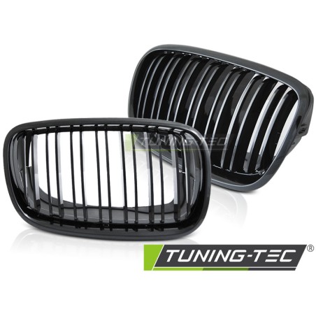 Grille Sport Noir Brillant compatible BMW X5 E70 / X6 E71 08-