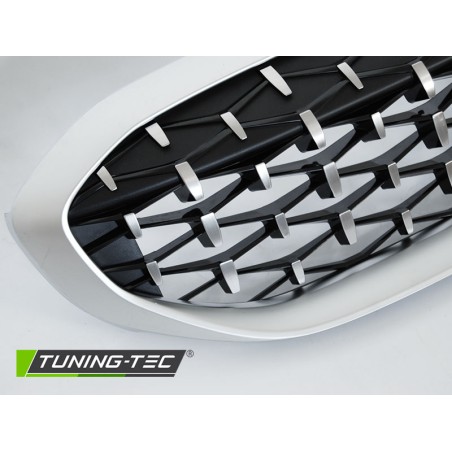 Grille Diamant Argent pour BMW G20/G21 19-22